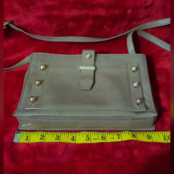 Botkier Olive Crossbody Bag with Gold Accents - Picture 5 of 9